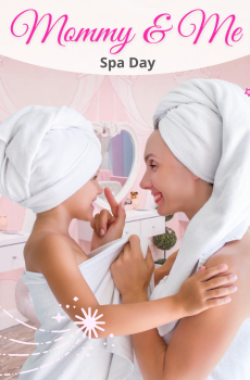 Mommy and me Spa treatment at Little Princess Spa®